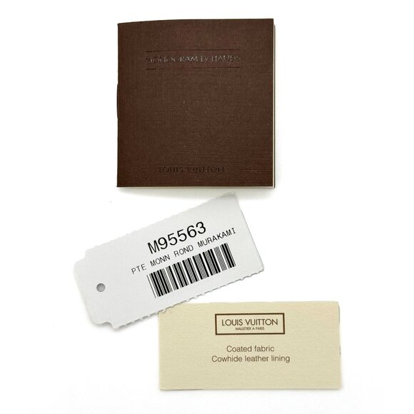 NWT Louis Vuitton Murakami Monogram LV Hands Coin Purse/Wallet Key Chain #M95563 - Picture 4 of 10